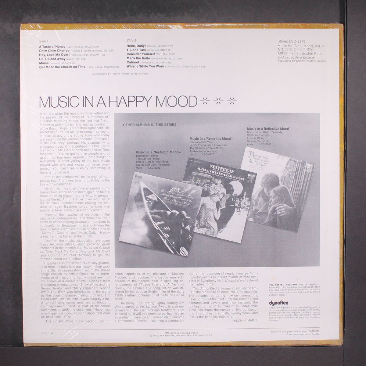 taste of honey by ARTHUR FIEDLER & BOSTON POPS