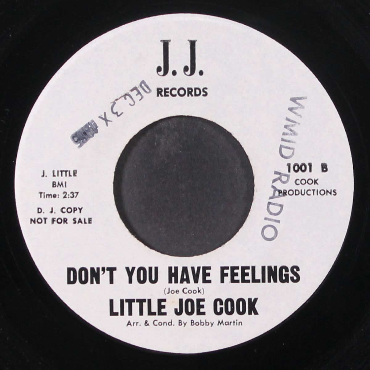 hold on to your money / don't you have feelings by LITTLE JOE COOK