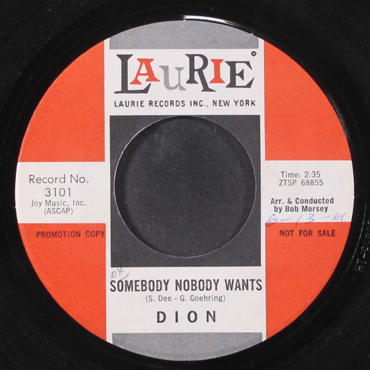 somebody nobody wants / could somebody take my place tonight by DION