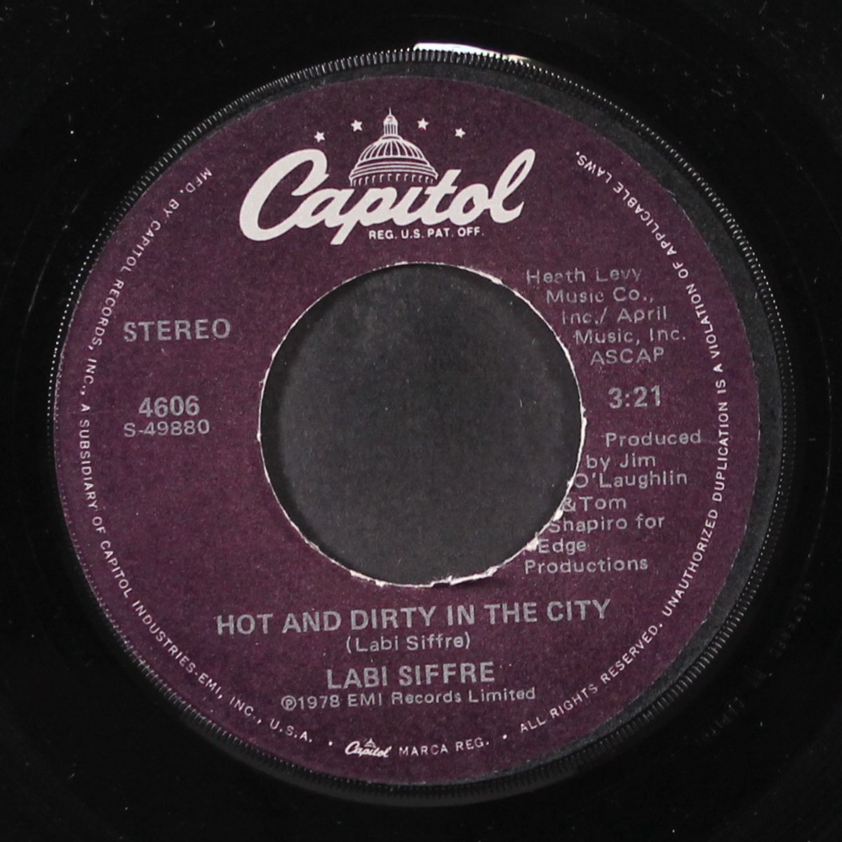 hot and dirty in the city / solid love by LABI SIFFRE