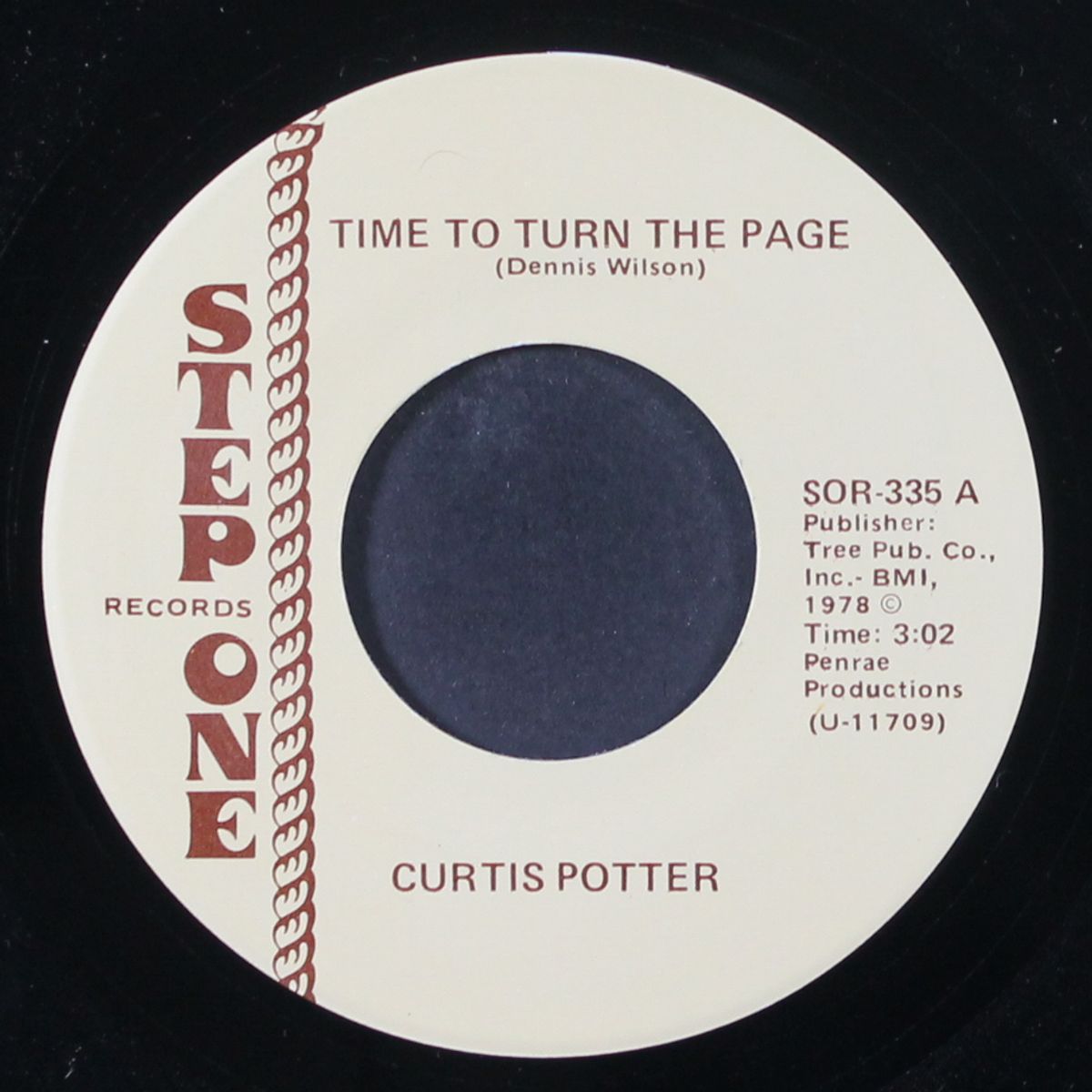 time to turn the page / holding on to holding on by CURTIS POTTER