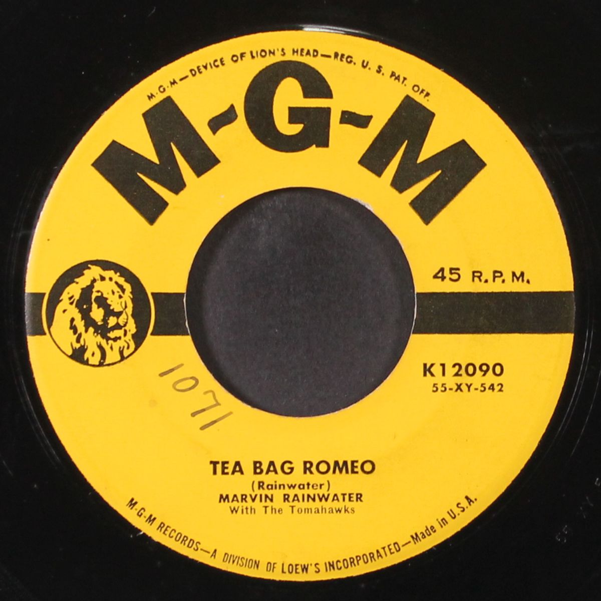 tennessee houn' dog yodel / tea bag romeo by MARVIN RAINWATER