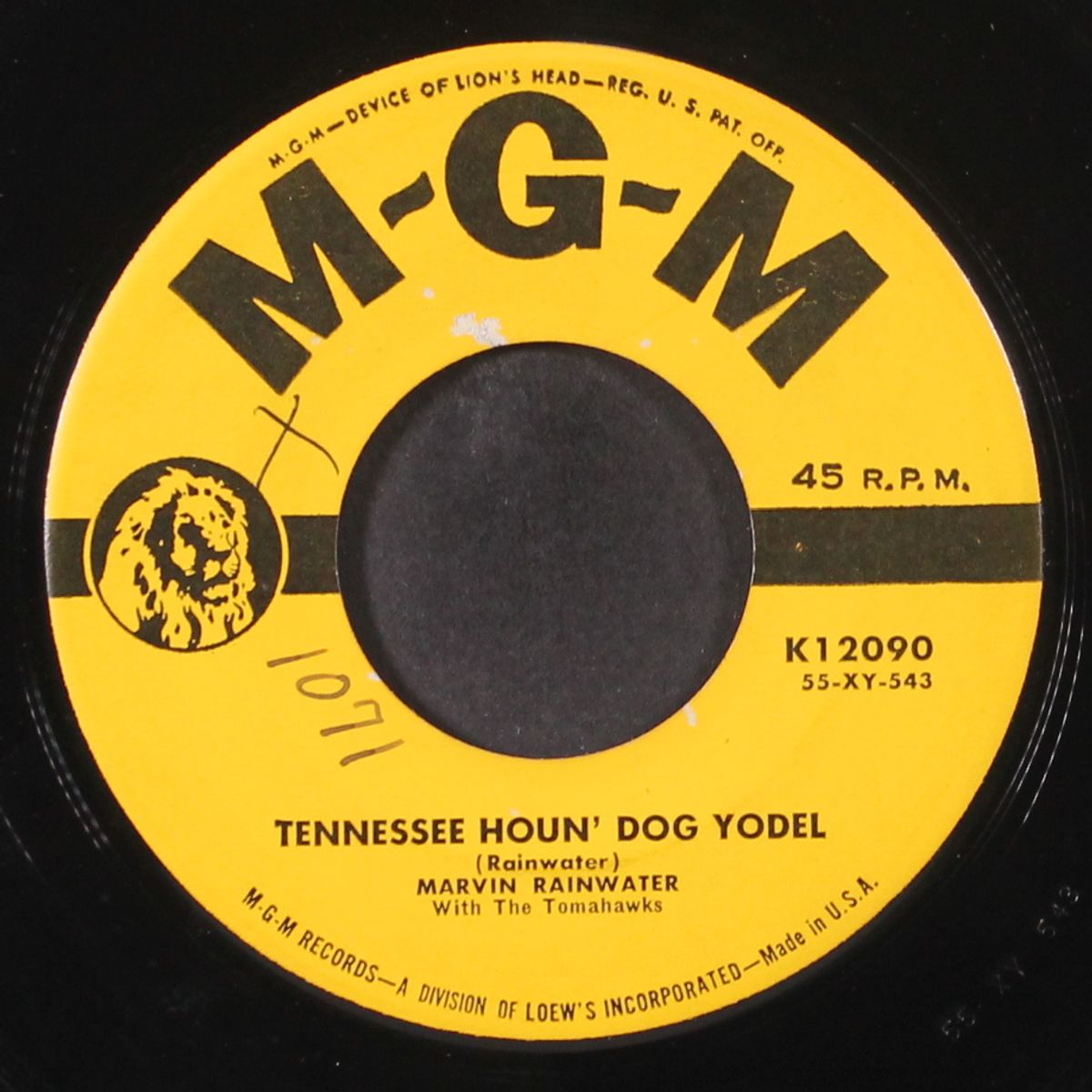 tennessee houn' dog yodel / tea bag romeo by MARVIN RAINWATER