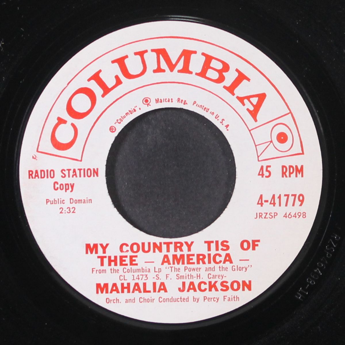 onward, christian soldiers / my country tis of thee - america by MAHALIA JACKSON