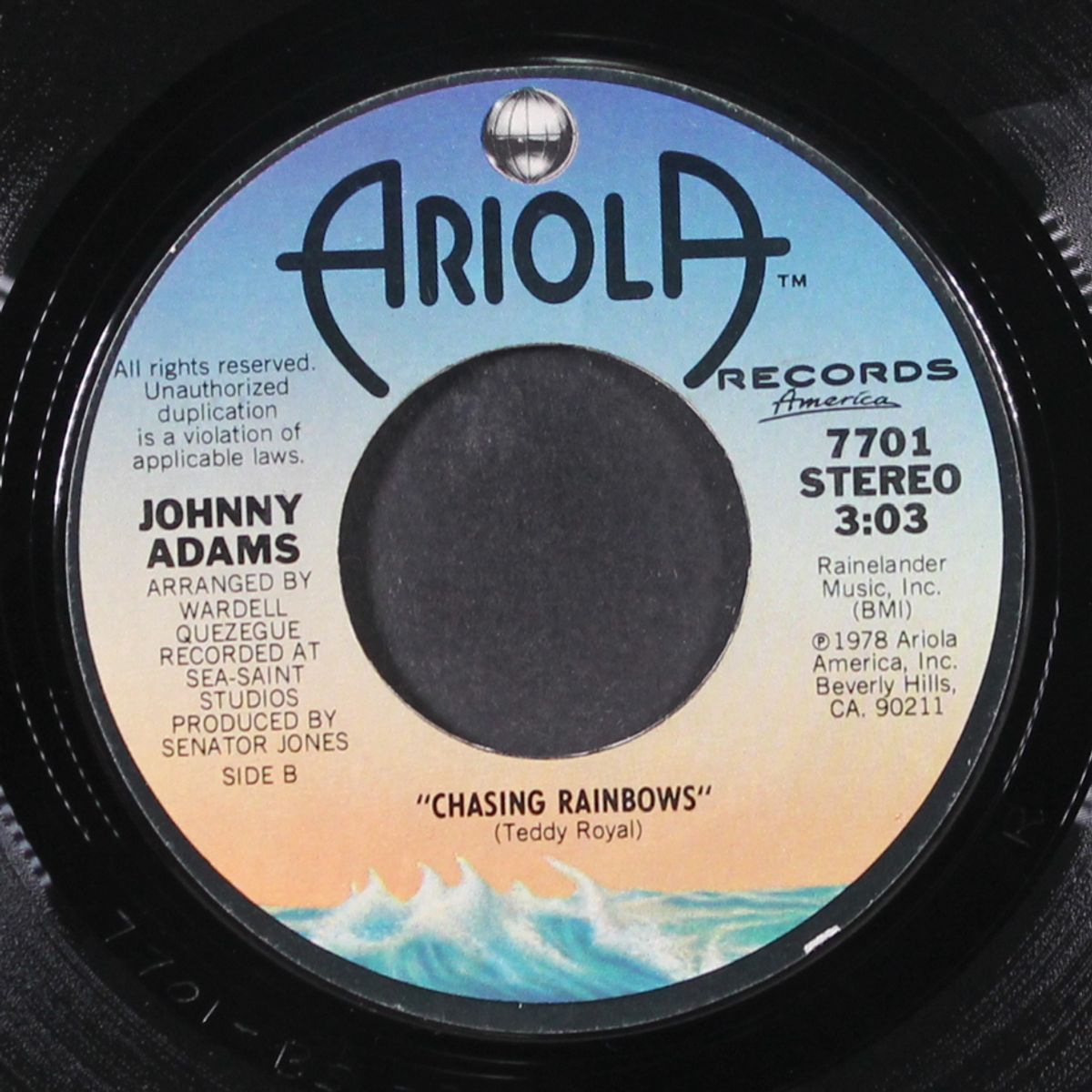 after all the good is gone / chasing rainbows by JOHNNY ADAMS