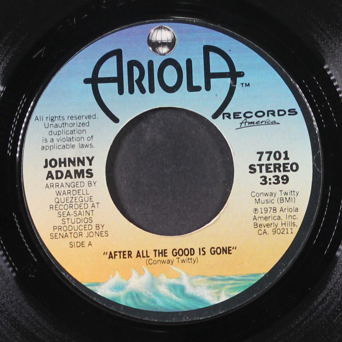after all the good is gone / chasing rainbows by JOHNNY ADAMS