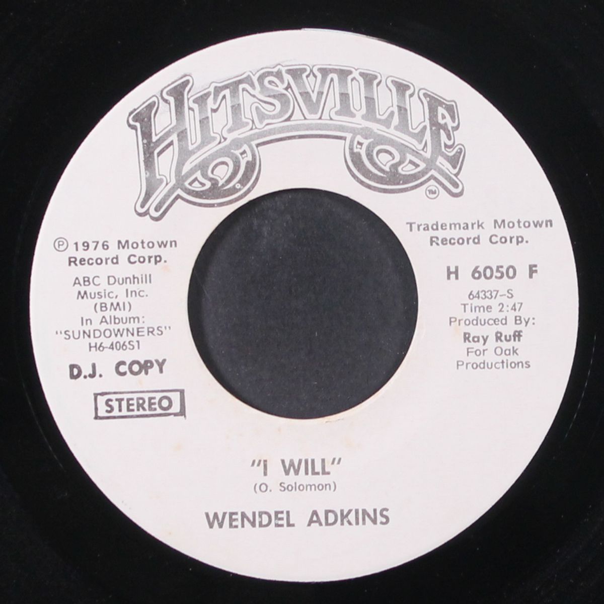 i will by WENDEL ADKINS