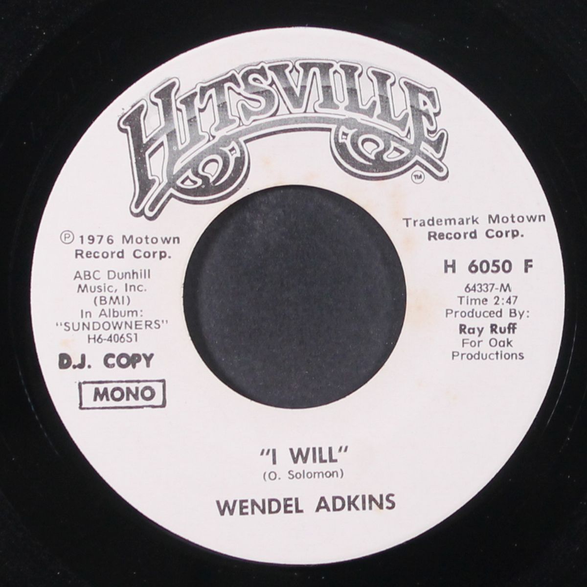 i will by WENDEL ADKINS
