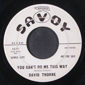 DAVID THORNE