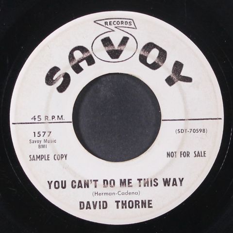 DAVID THORNE