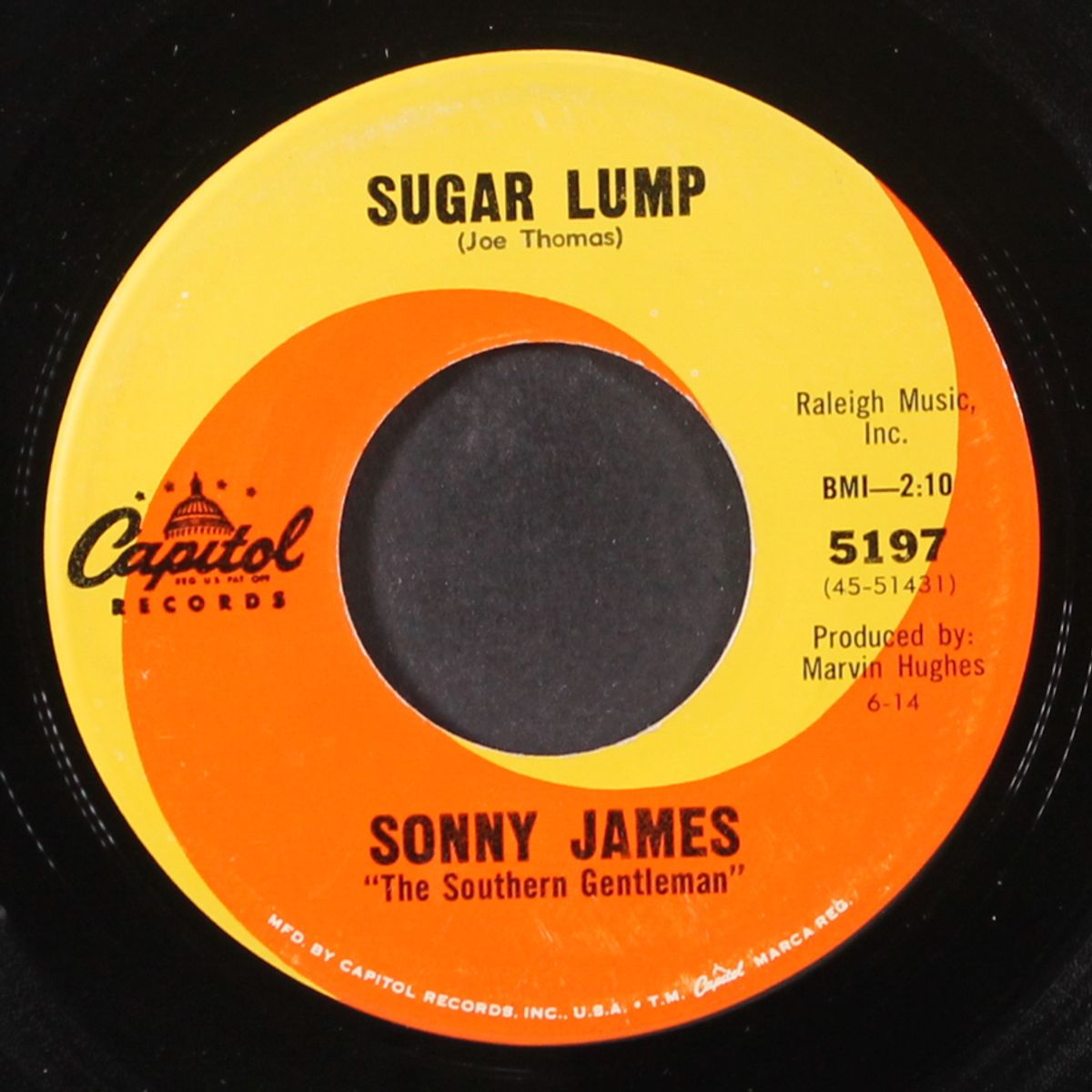 sugar lump / ask marie by SONNY JAMES