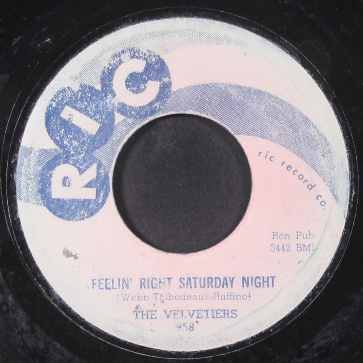 oh baby / feelin' right saturday night by VELVETIERS