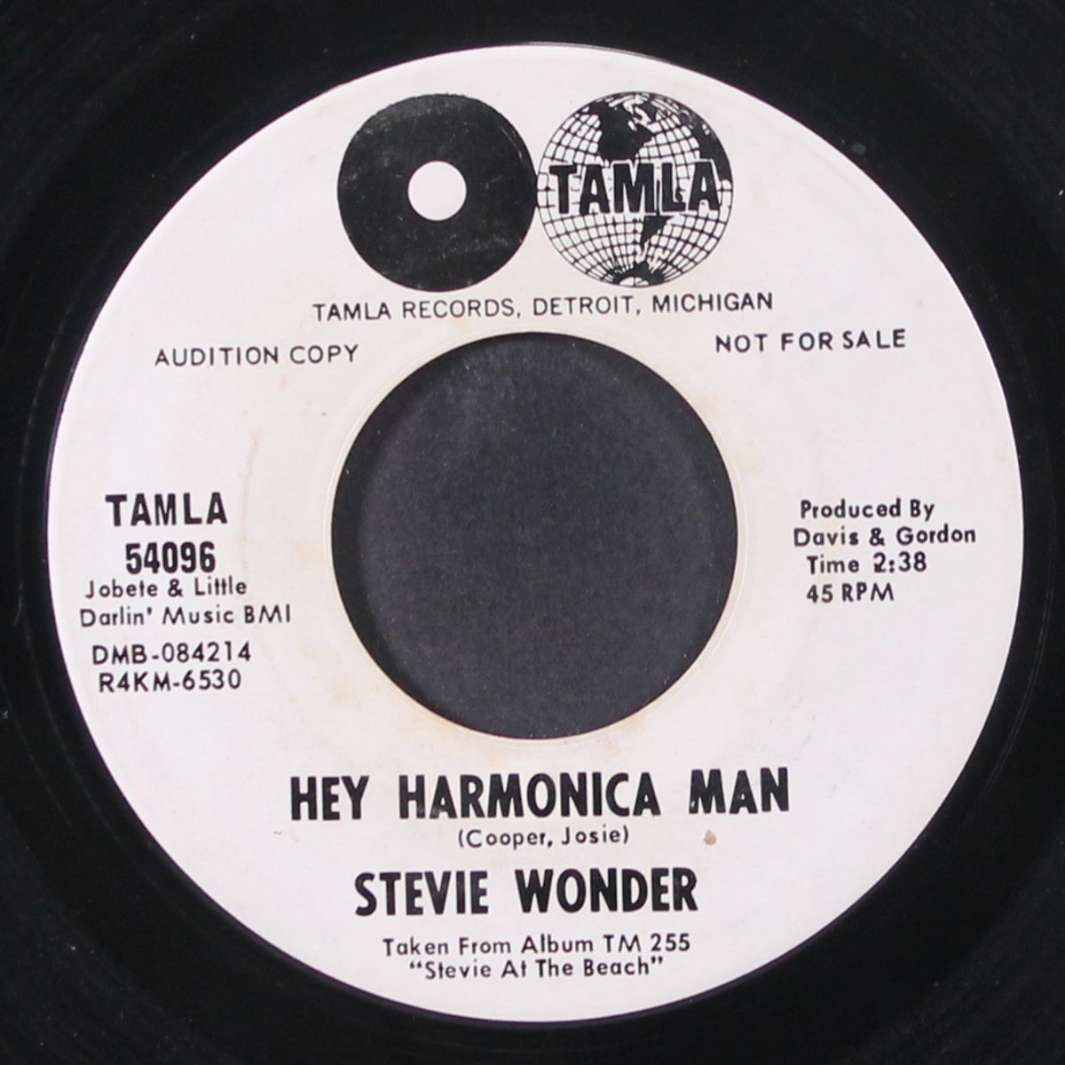 hey harmonica man / this little girl by STEVIE WONDER
