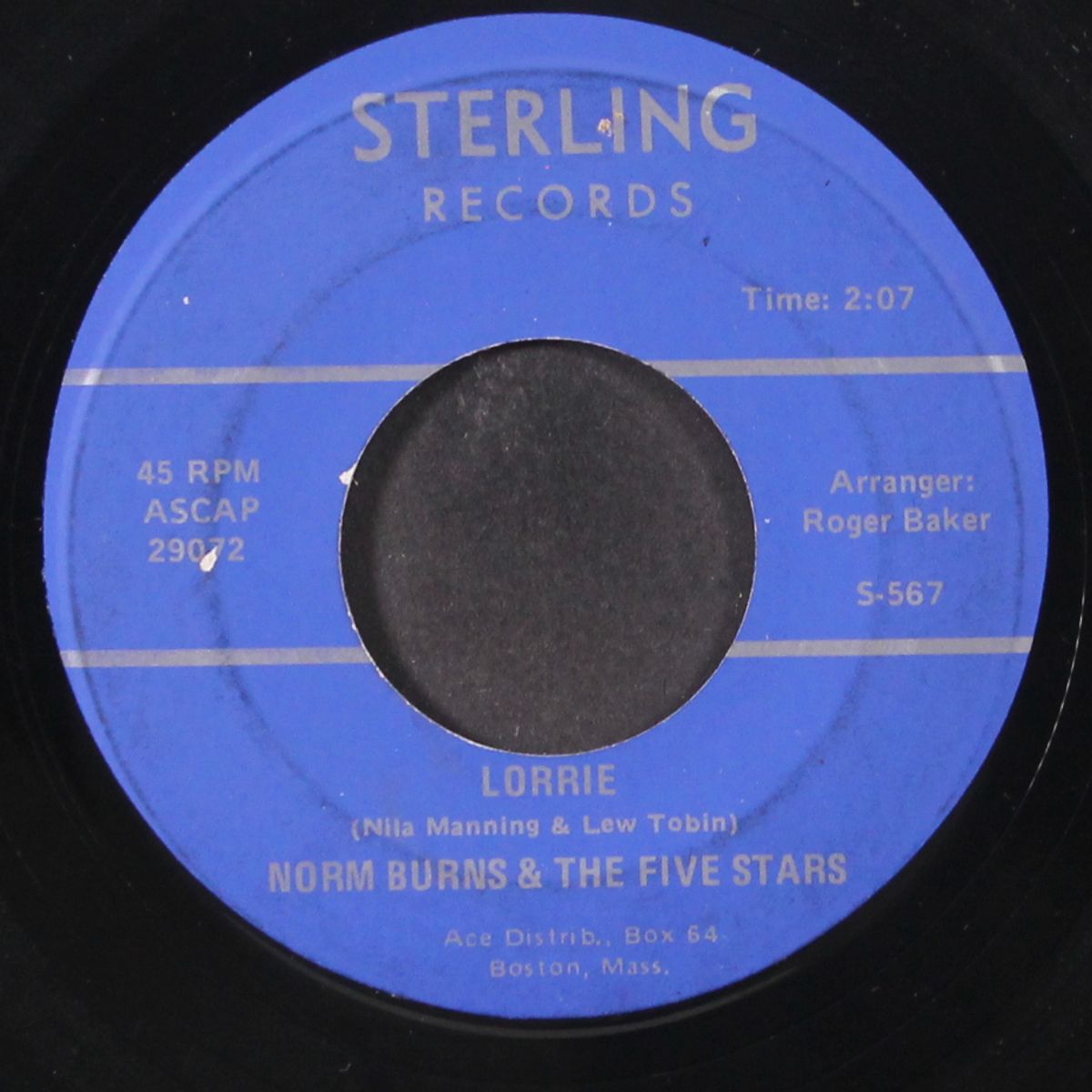 a pledge of love / lorrie by NORM BURNS & FIVE STARS