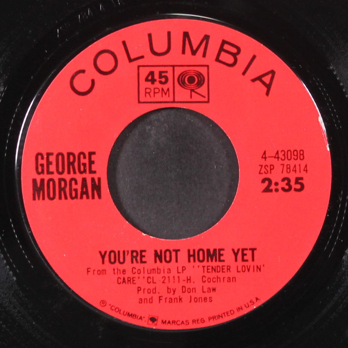 tears and roses by GEORGE MORGAN