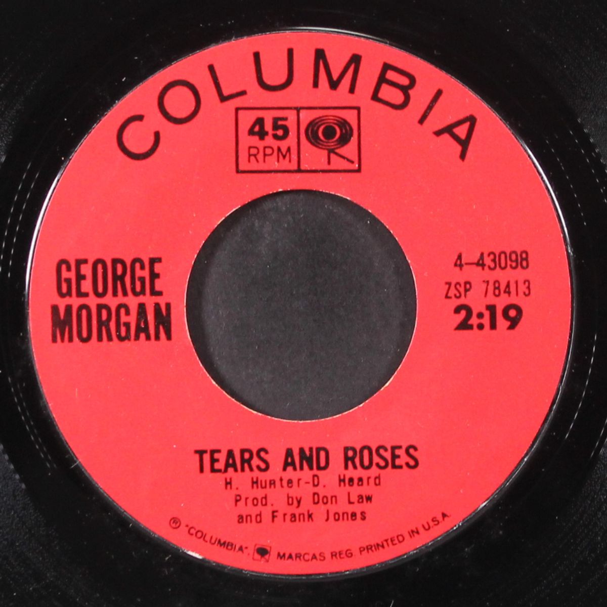 tears and roses by GEORGE MORGAN