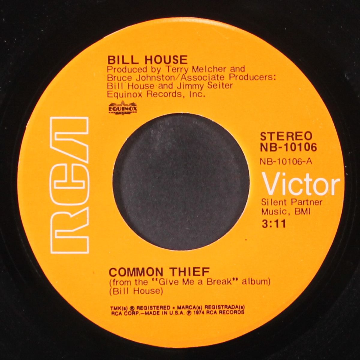 common thief / atlanta by BILL HOUSE