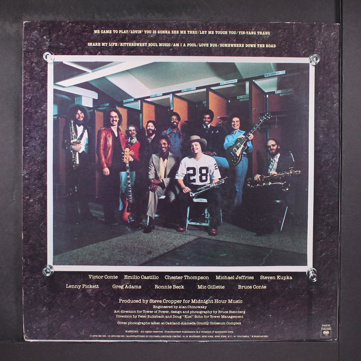 we came to play! by TOWER OF POWER