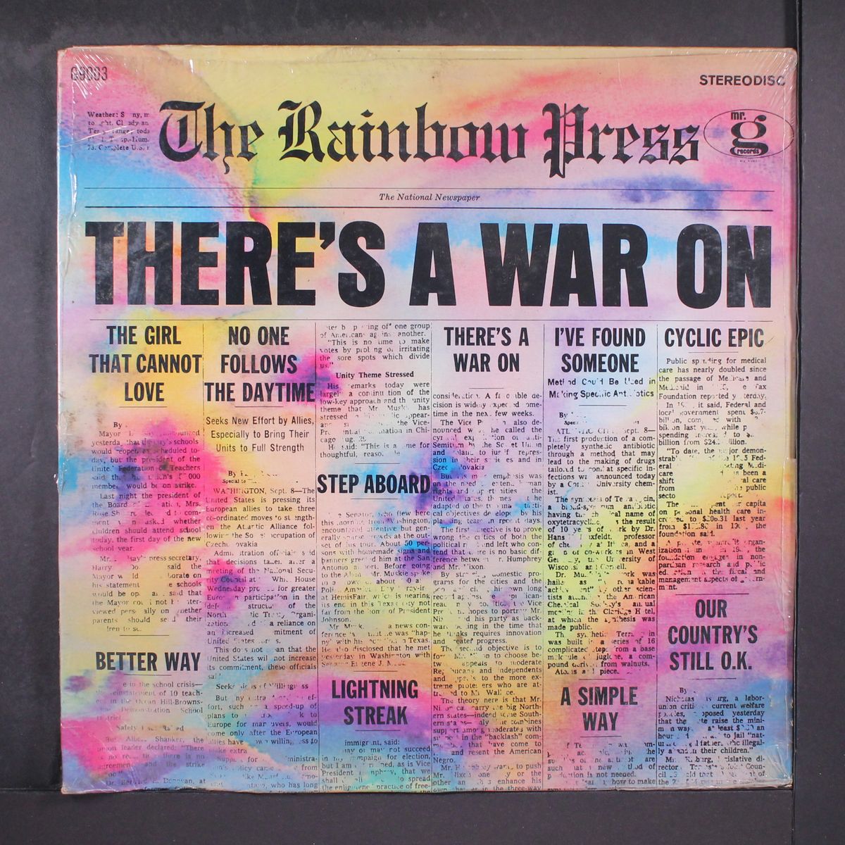 there's a war on by RAINBOW PRESS