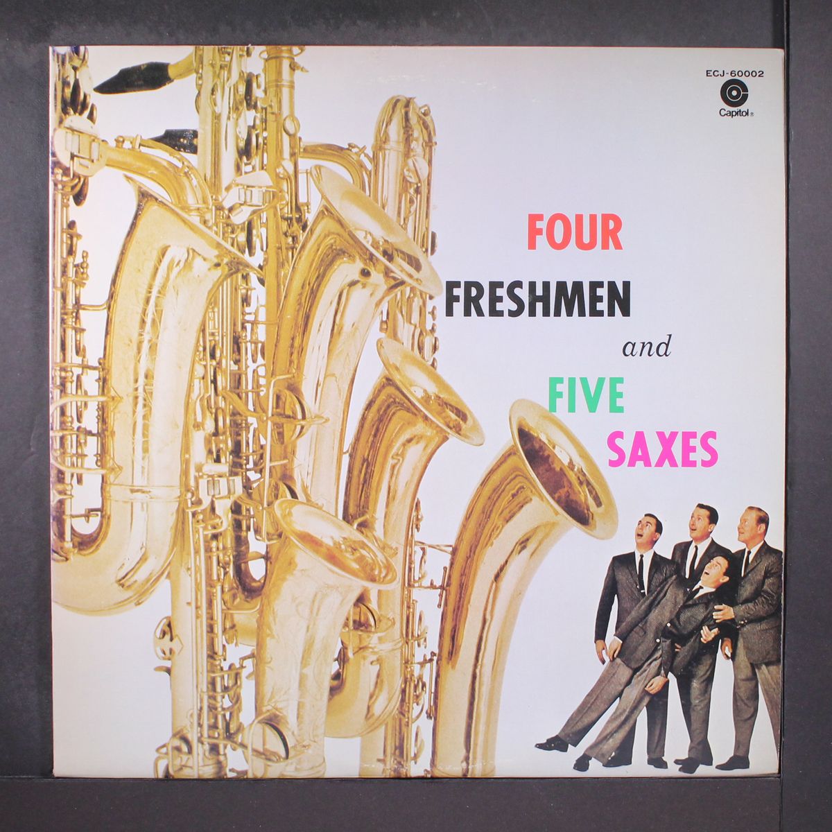 four freshmen and five saxes by FOUR FRESHMEN