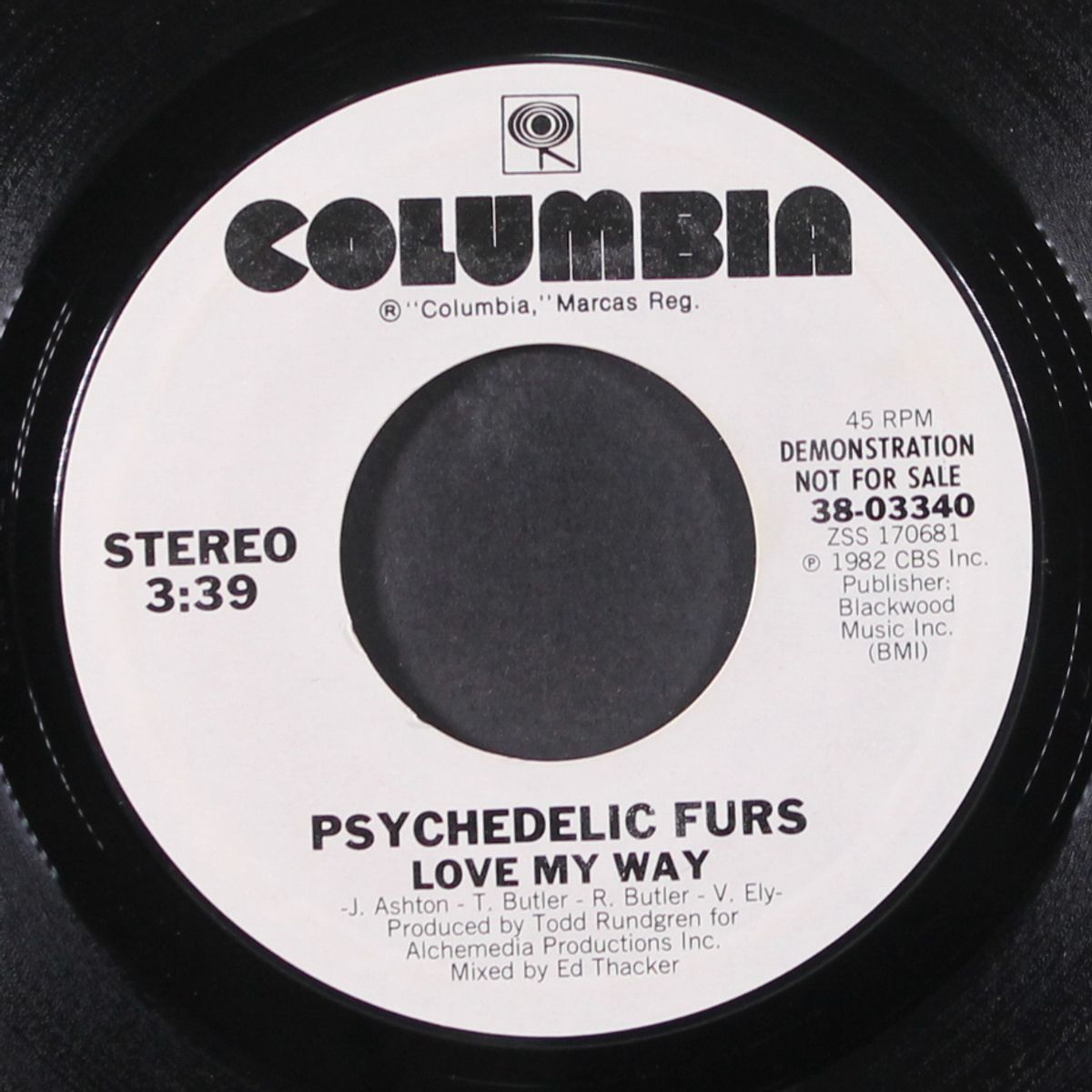 love my way by PSYCHEDELIC FURS