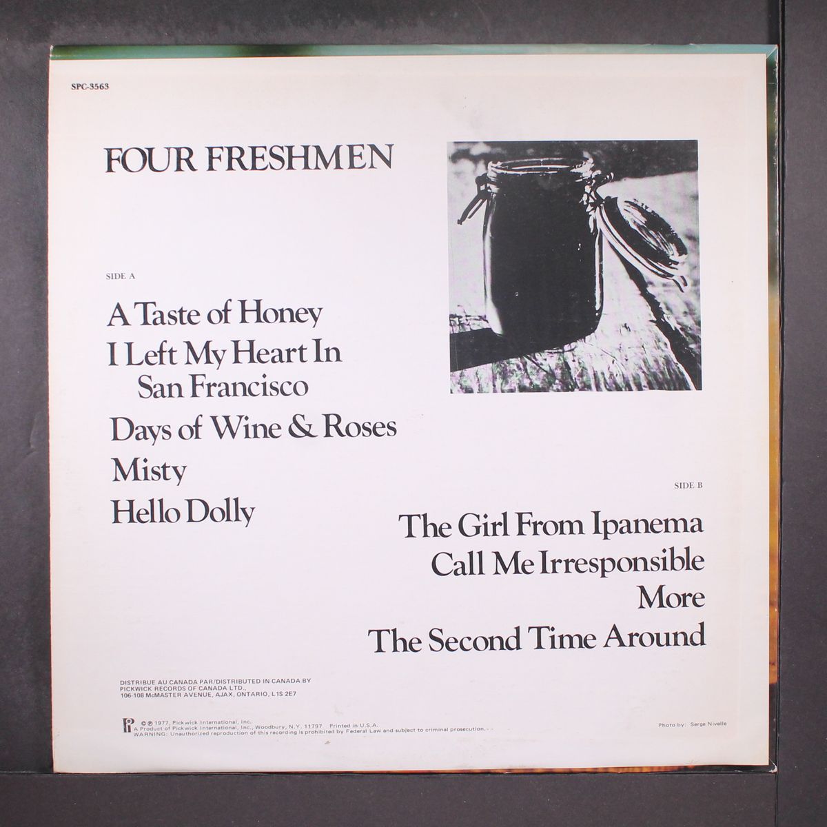 a taste of honey by FOUR FRESHMEN
