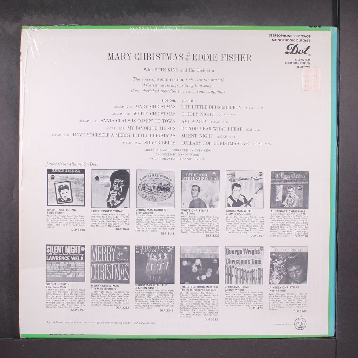 mary christmas by EDDIE FISHER