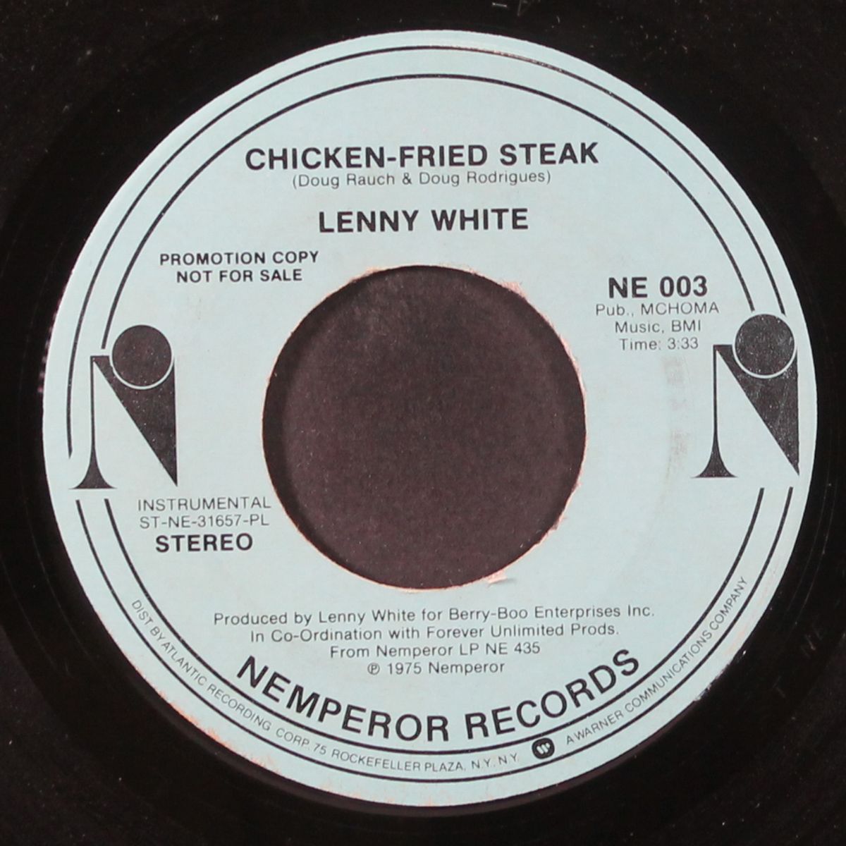 chicken-fried steak / mono by LENNY WHITE
