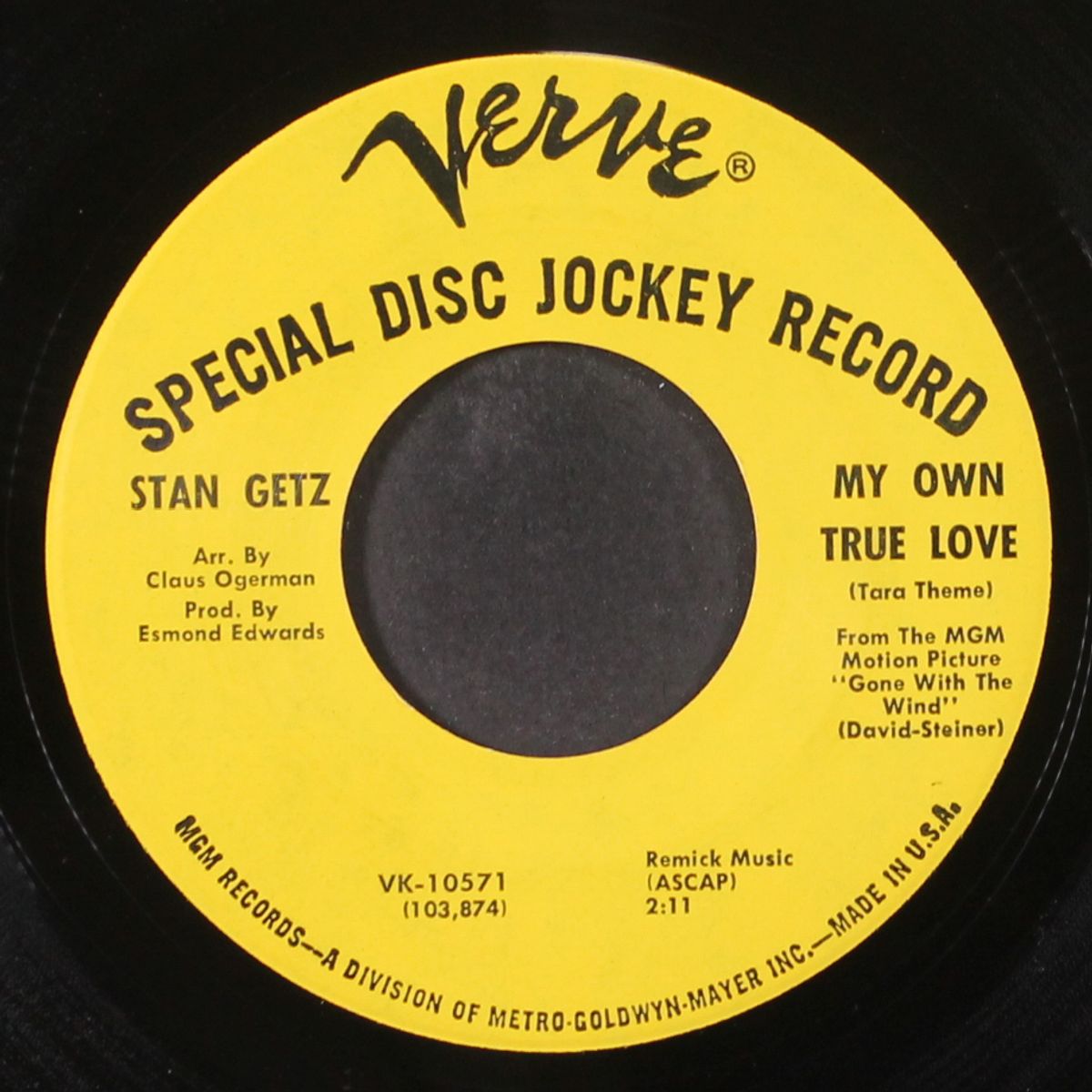my own true love by STAN GETZ