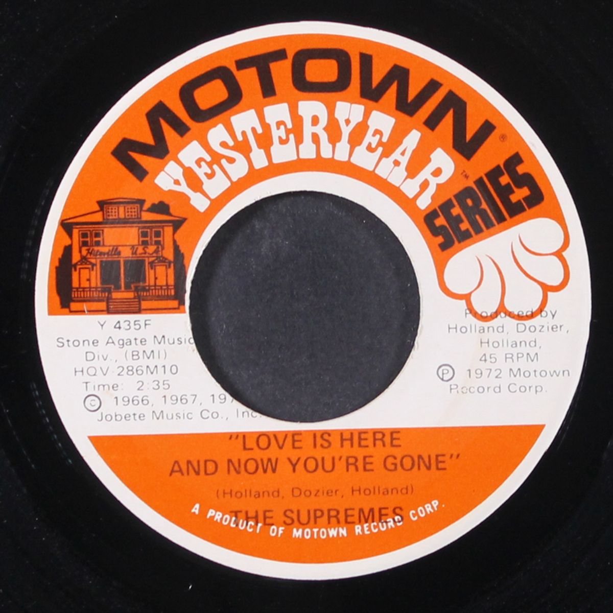 you keep me hangin' on / love is here & now you're gone by SUPREMES