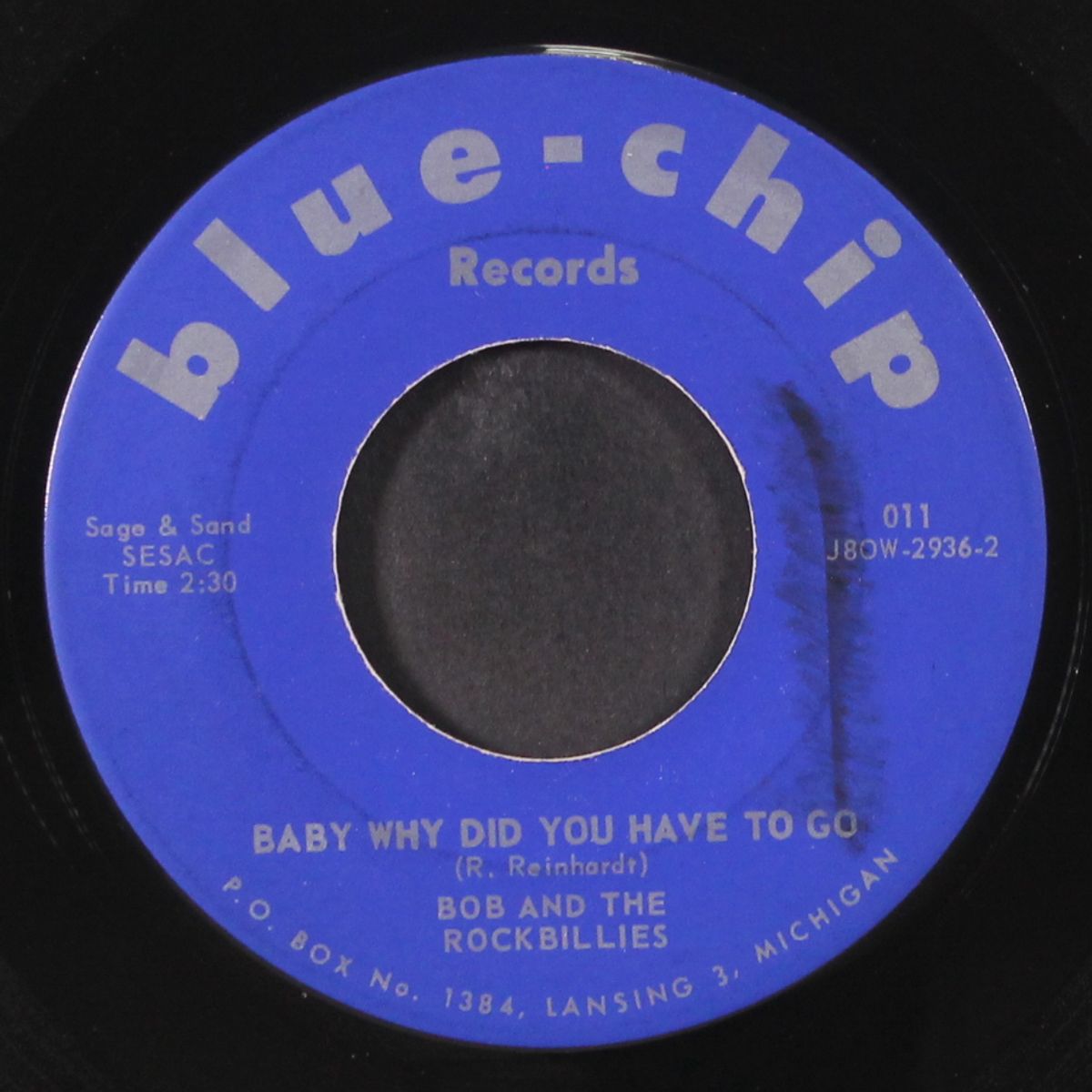 baby why did you have to go / your kind of love by BOB & ROCKBILLIES