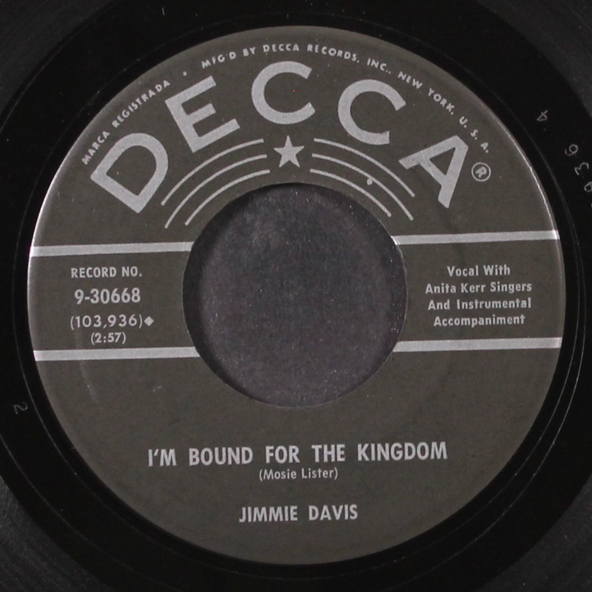 sweet mystery by JIMMIE DAVIS