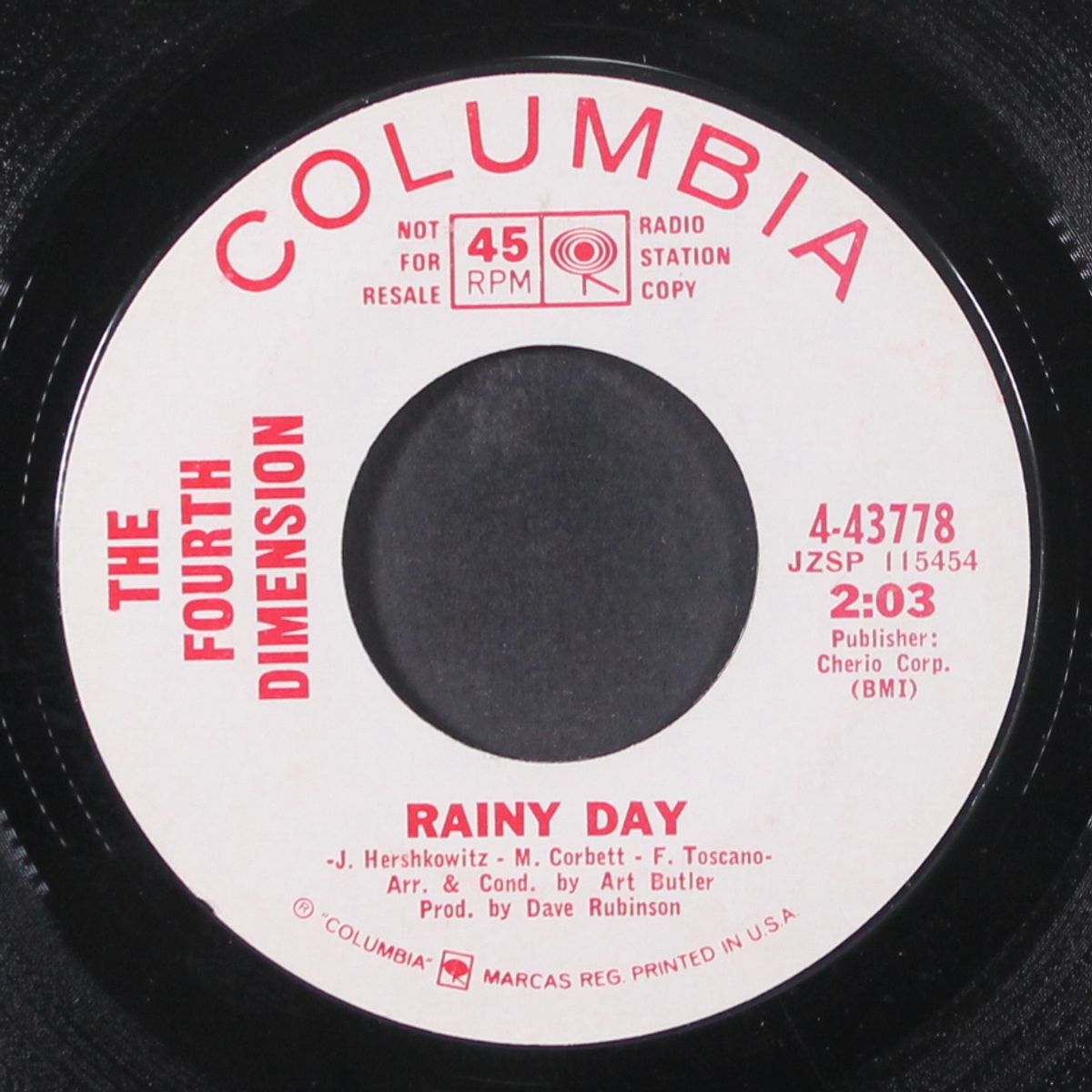 land of make believe / rainy day by FOURTH DIMENSION