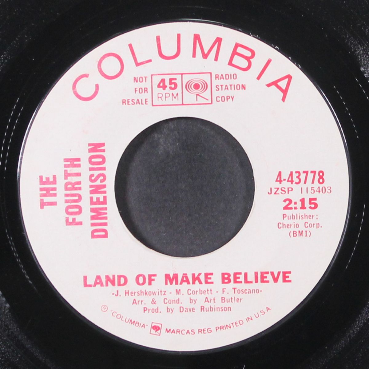 land of make believe / rainy day by FOURTH DIMENSION