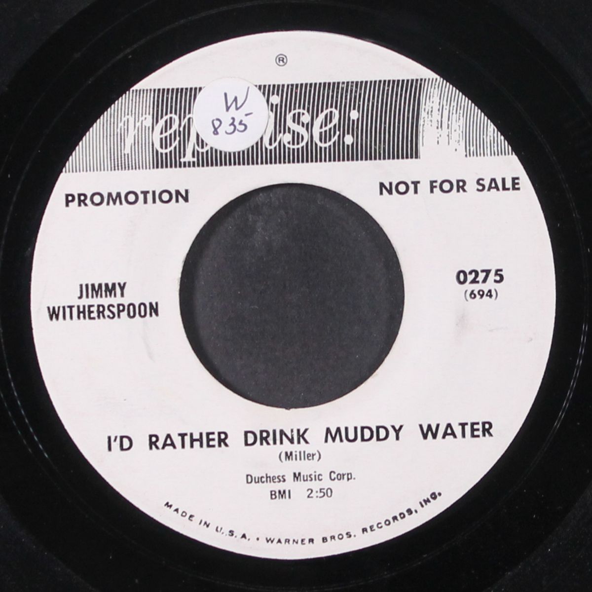 key to the highway / i'd rather drink muddy water by JIMMY WITHERSPOON