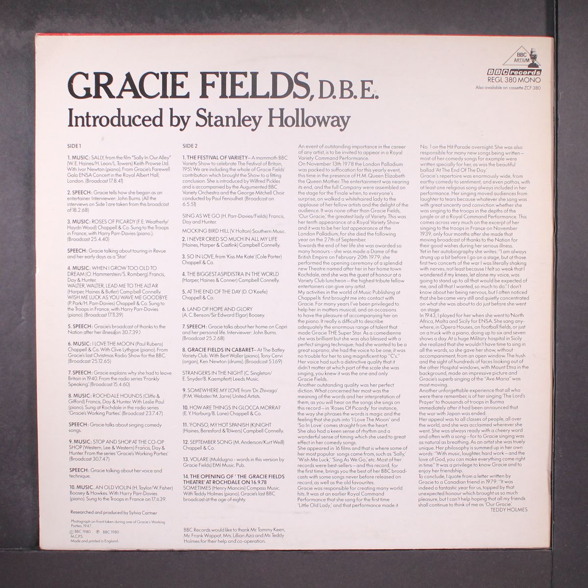 the best of her bbc broadcasts by GRACIE FIELDS