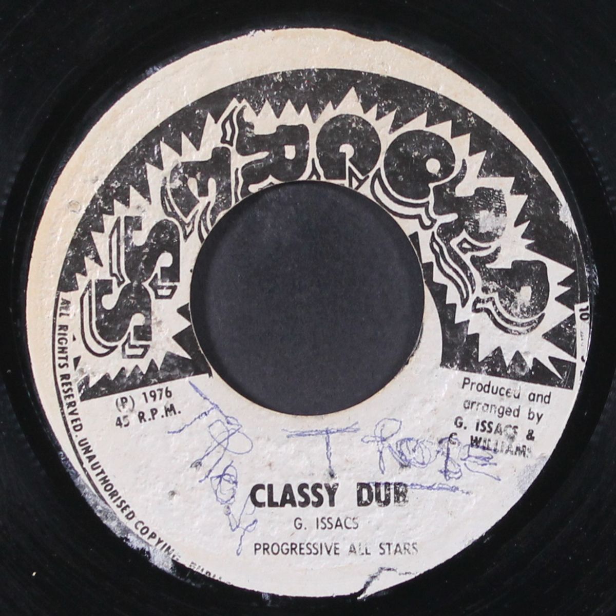extra classy / dub by GREGORY ISSACS