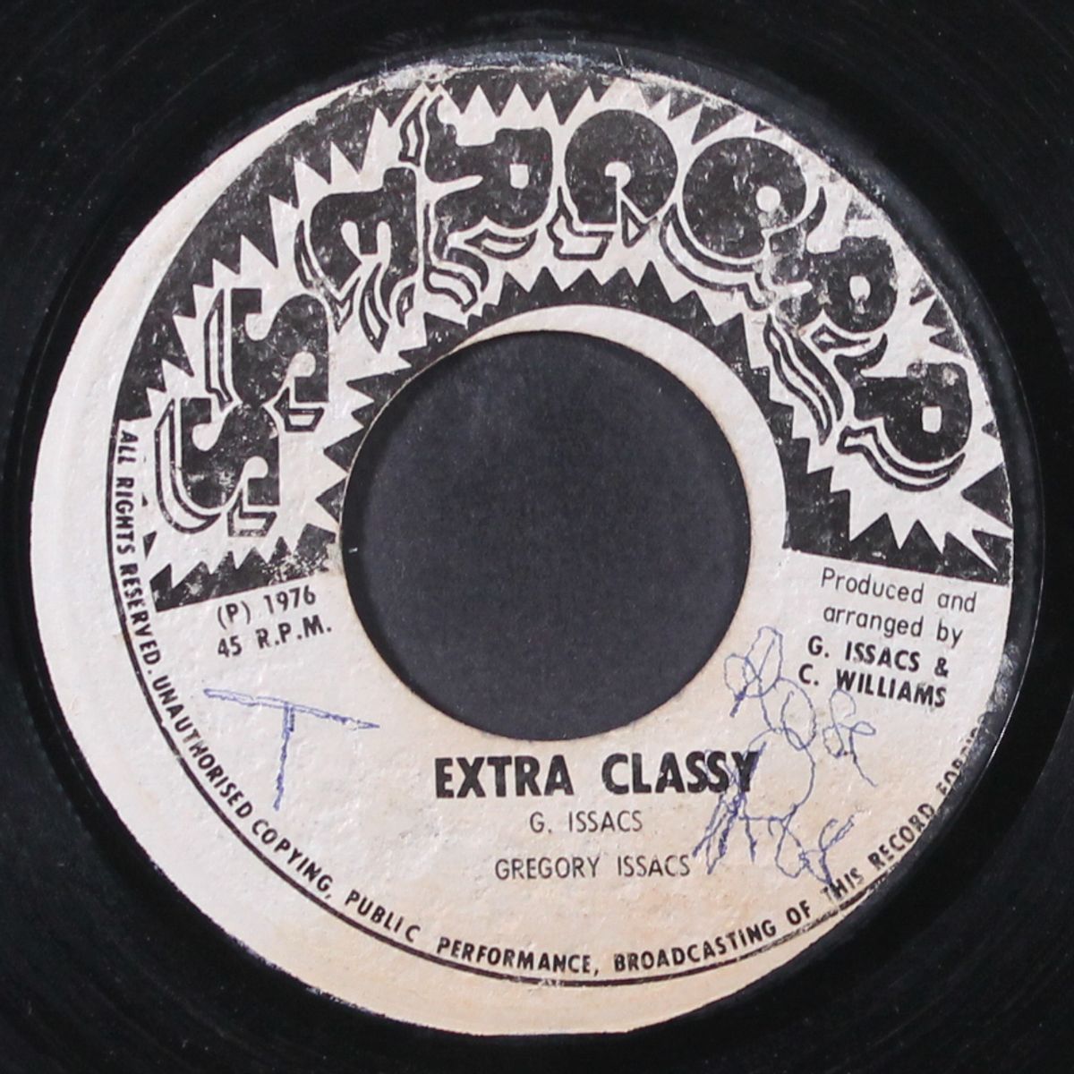 extra classy / dub by GREGORY ISSACS
