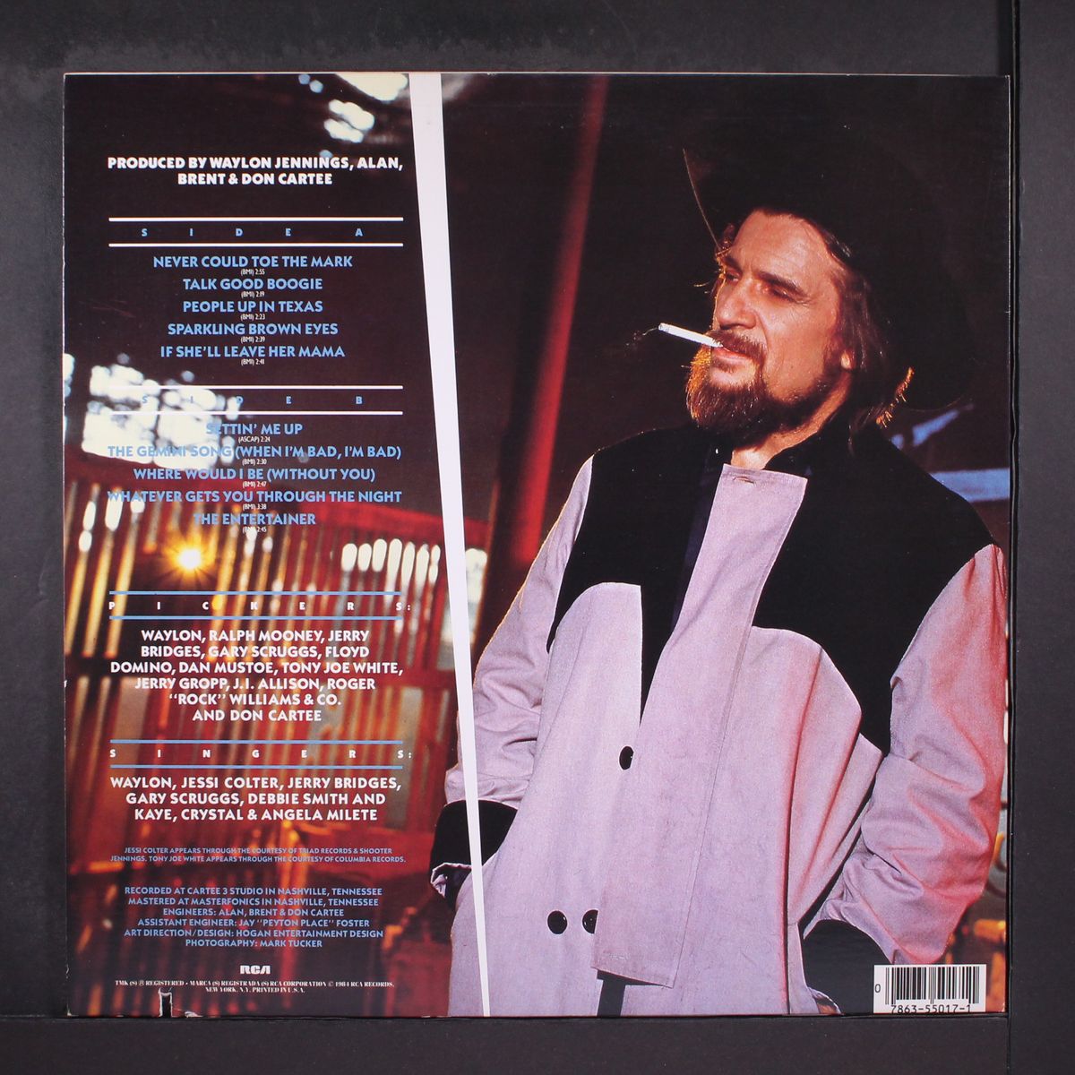 never could toe the mark by WAYLON JENNINGS