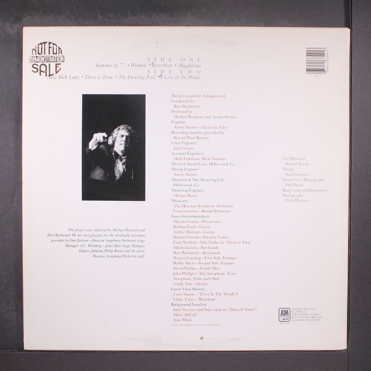 woman by BURT BACHARACH & HOUSTON SYMPHONY