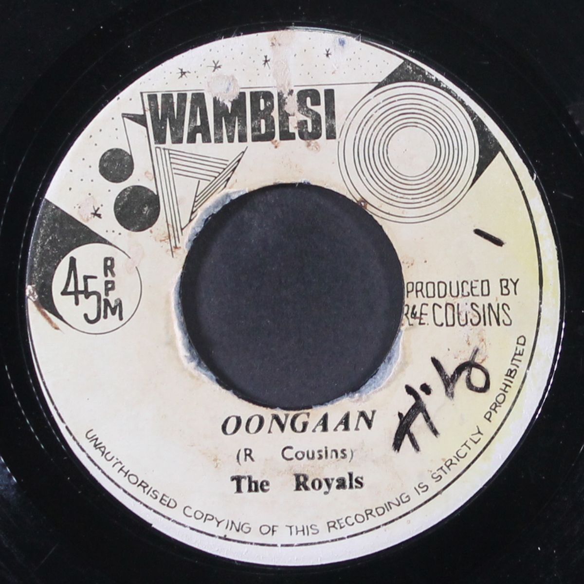 ghetto man / oongan by ROYALS