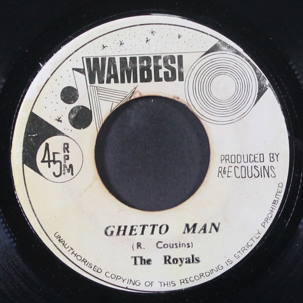 ghetto man / oongan by ROYALS