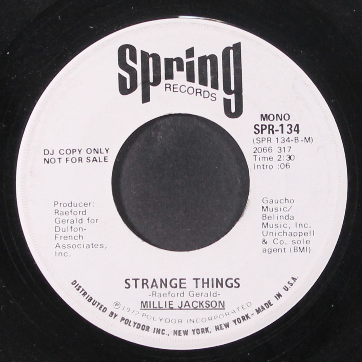 breakaway / strange things by MILLIE JACKSON