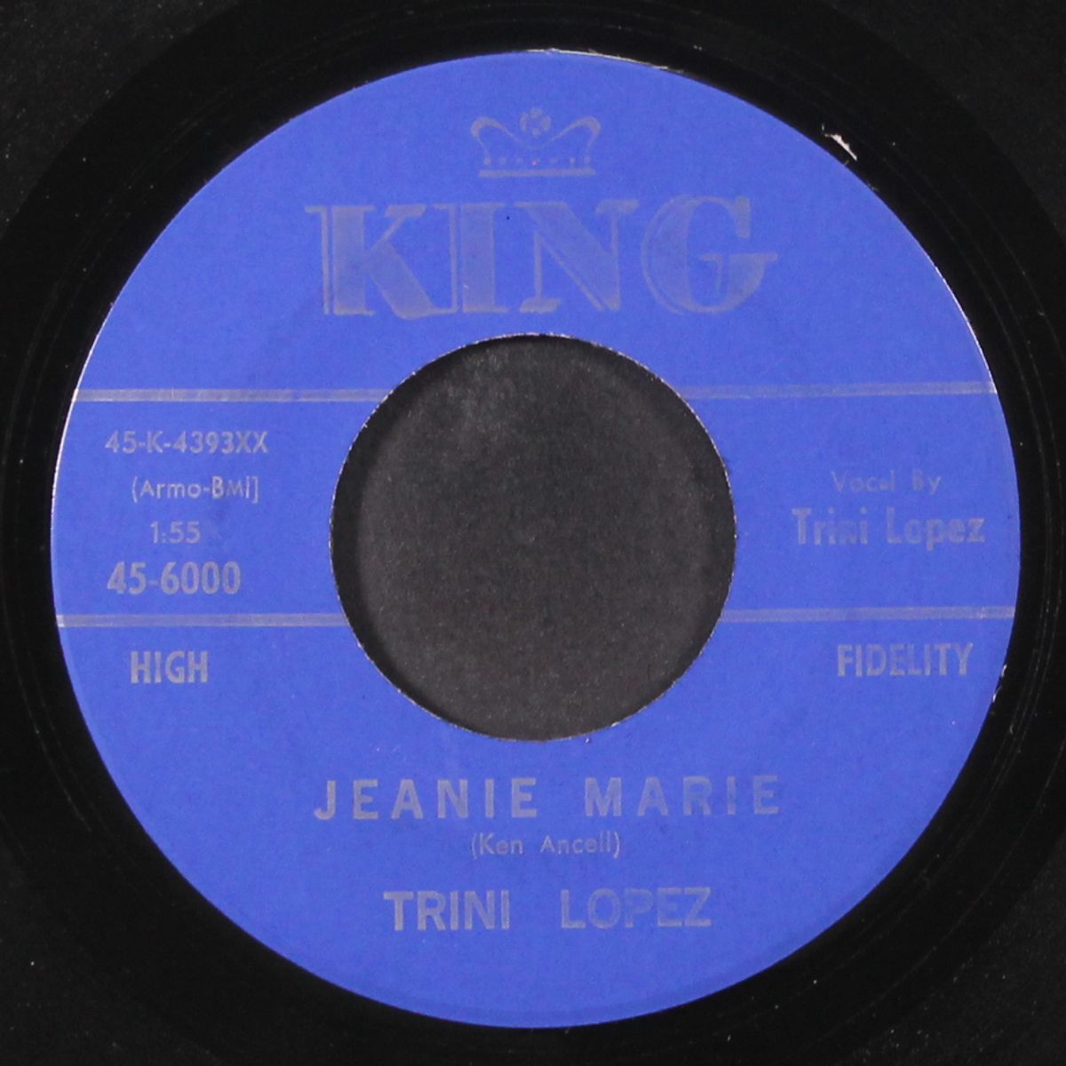 jeanie marie / nobody listens by TRINI LOPEZ