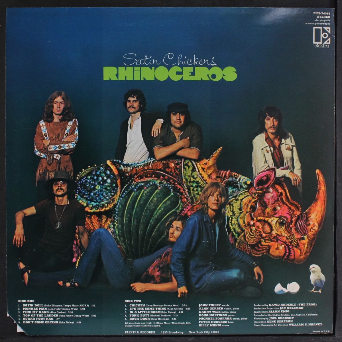 satin chickens by RHINOCEROS