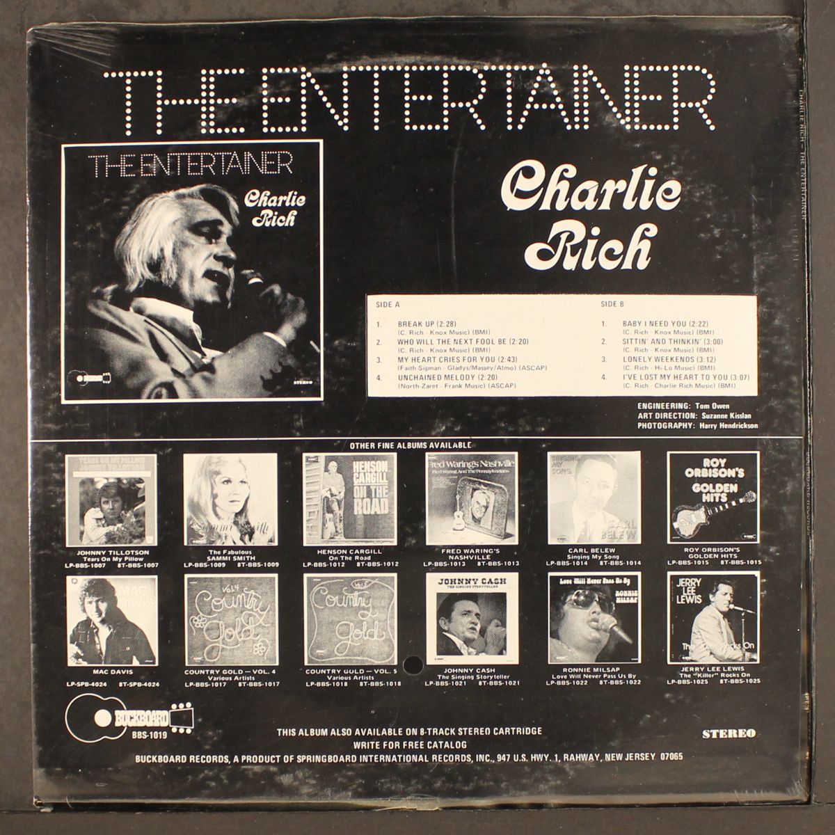 the entertainer by CHARLIE RICH