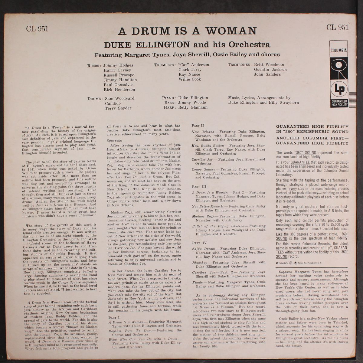 a drum is a woman by DUKE ELLINGTON