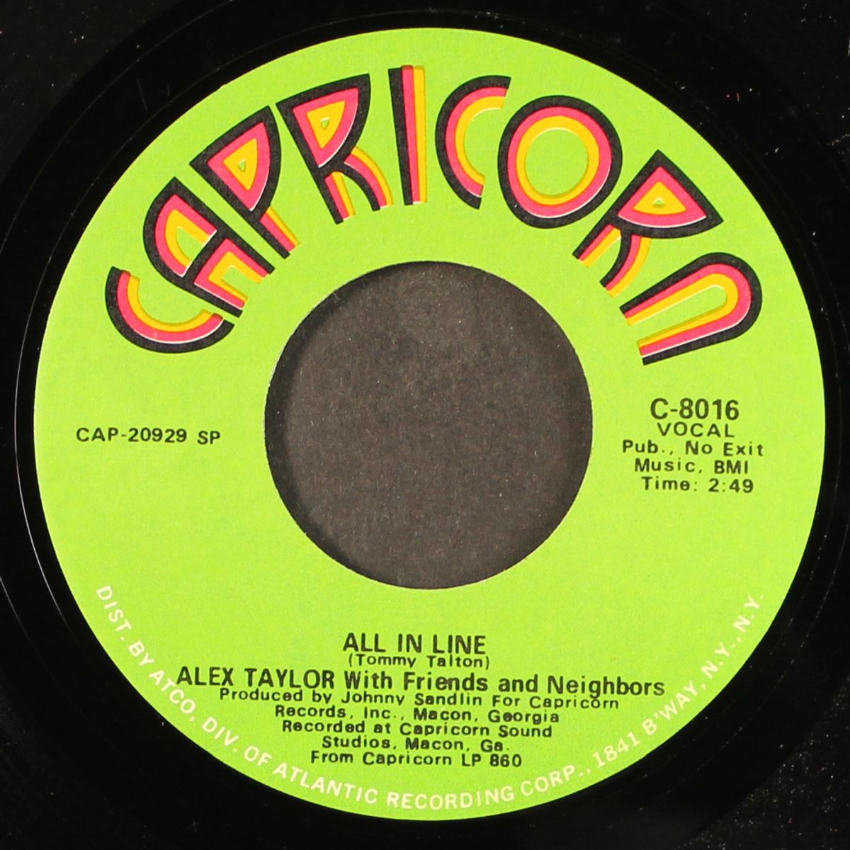 baby ruth / all in line by ALEX TAYLOR
