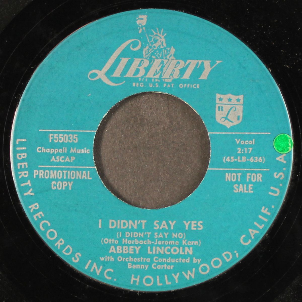 a lonesome cup of coffee / i didn't say yes by ABBEY LINCOLN