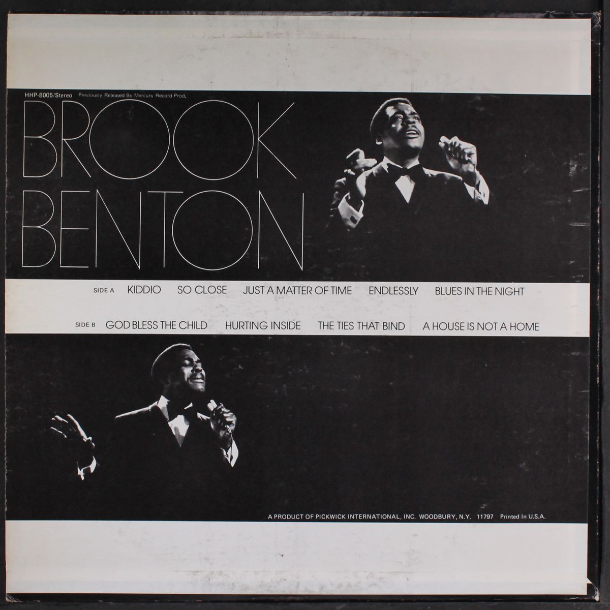 his greatest hits by BROOK BENTON
